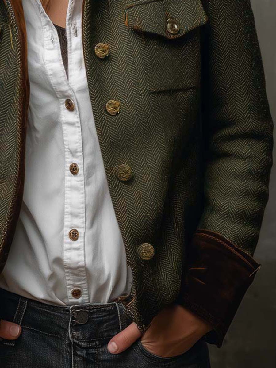 Chaqueta Vintage Estructurada Honorie