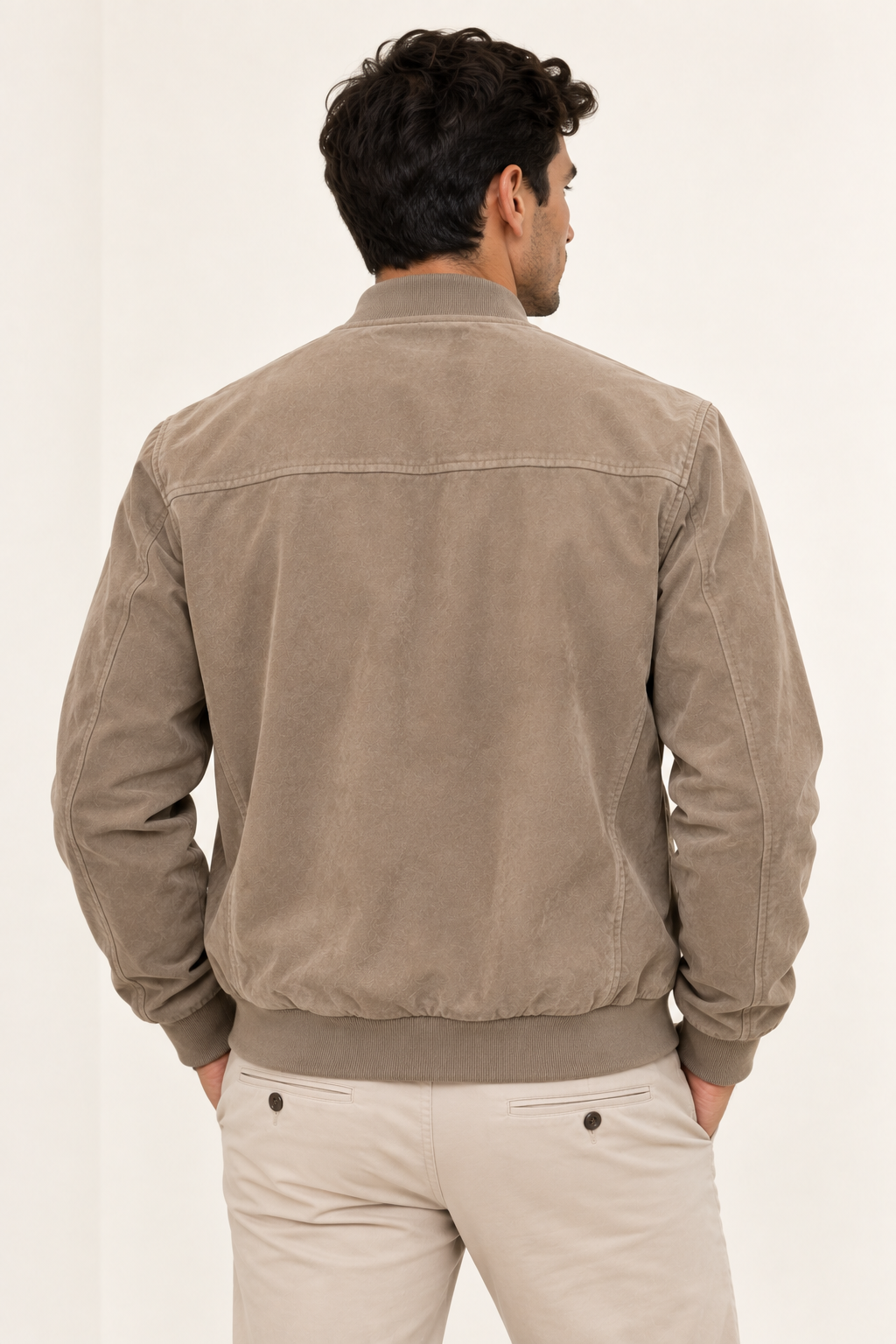 Carl-Chaqueta Gamuza para Hombre Casual