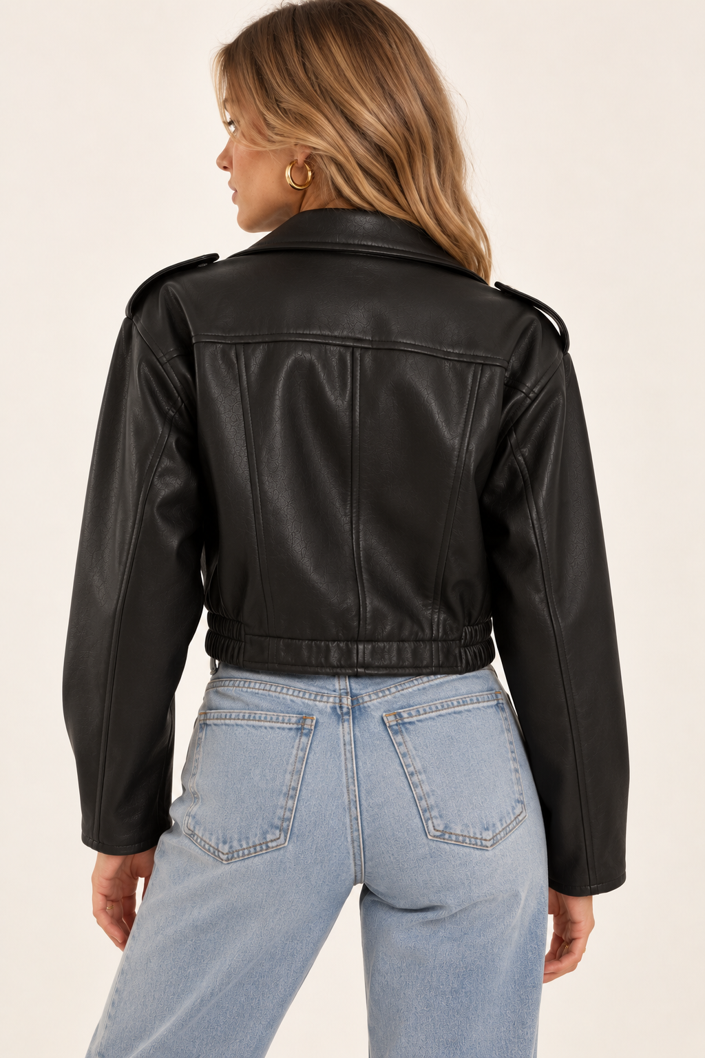 Chaqueta Alessia Biker de Piel casual