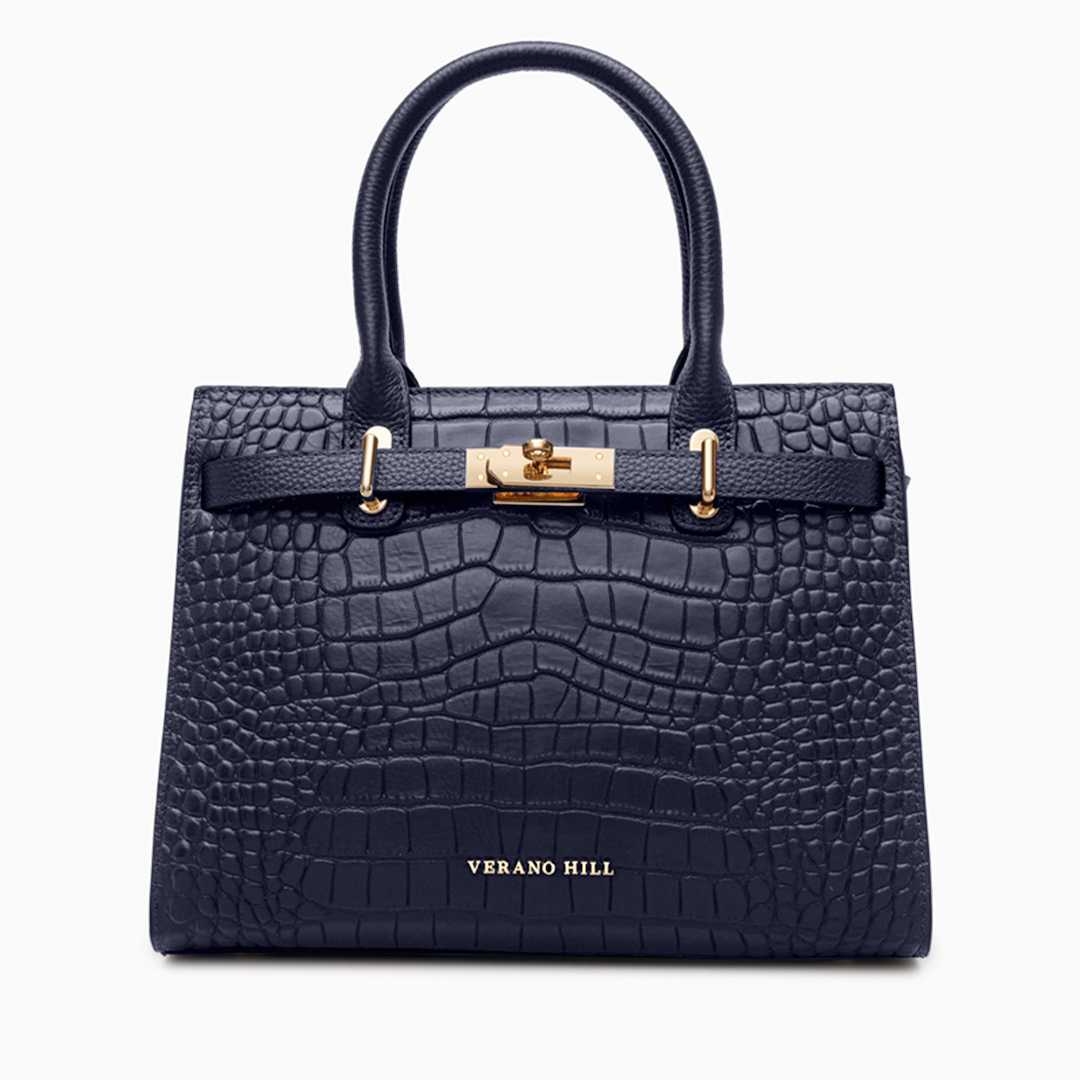 Bolso de Piel de Cocodrilo Verano Hill