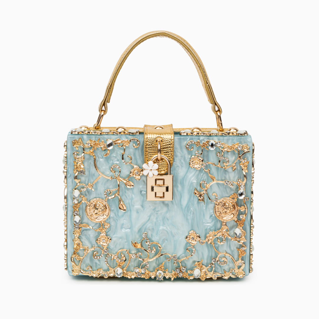 Bolso de Mano Cristal Glow