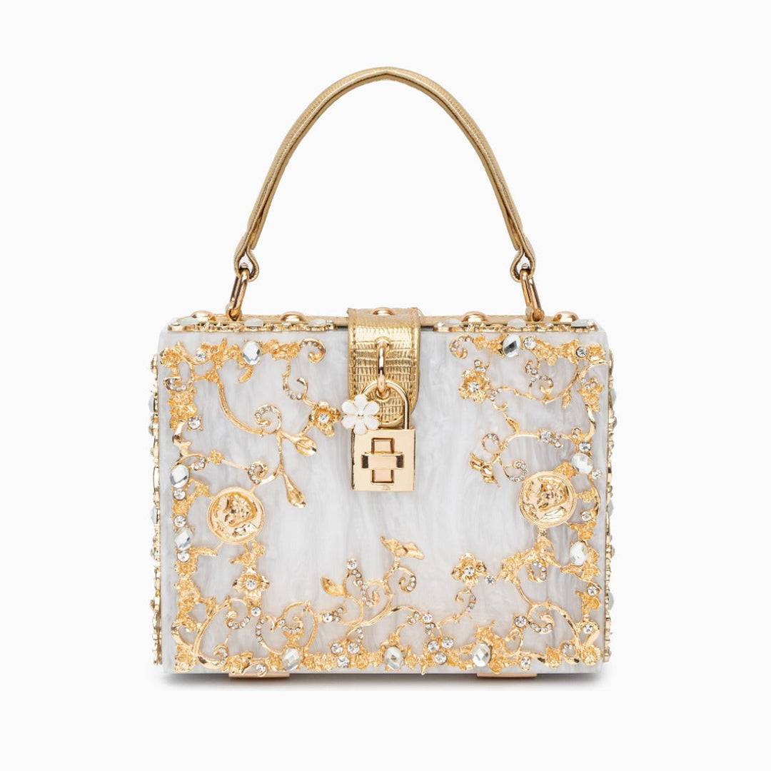 Bolso de Mano Cristal Glow