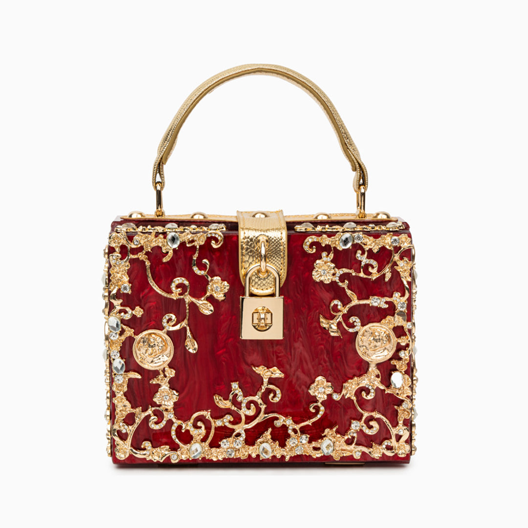 Bolso de Mano Cristal Glow