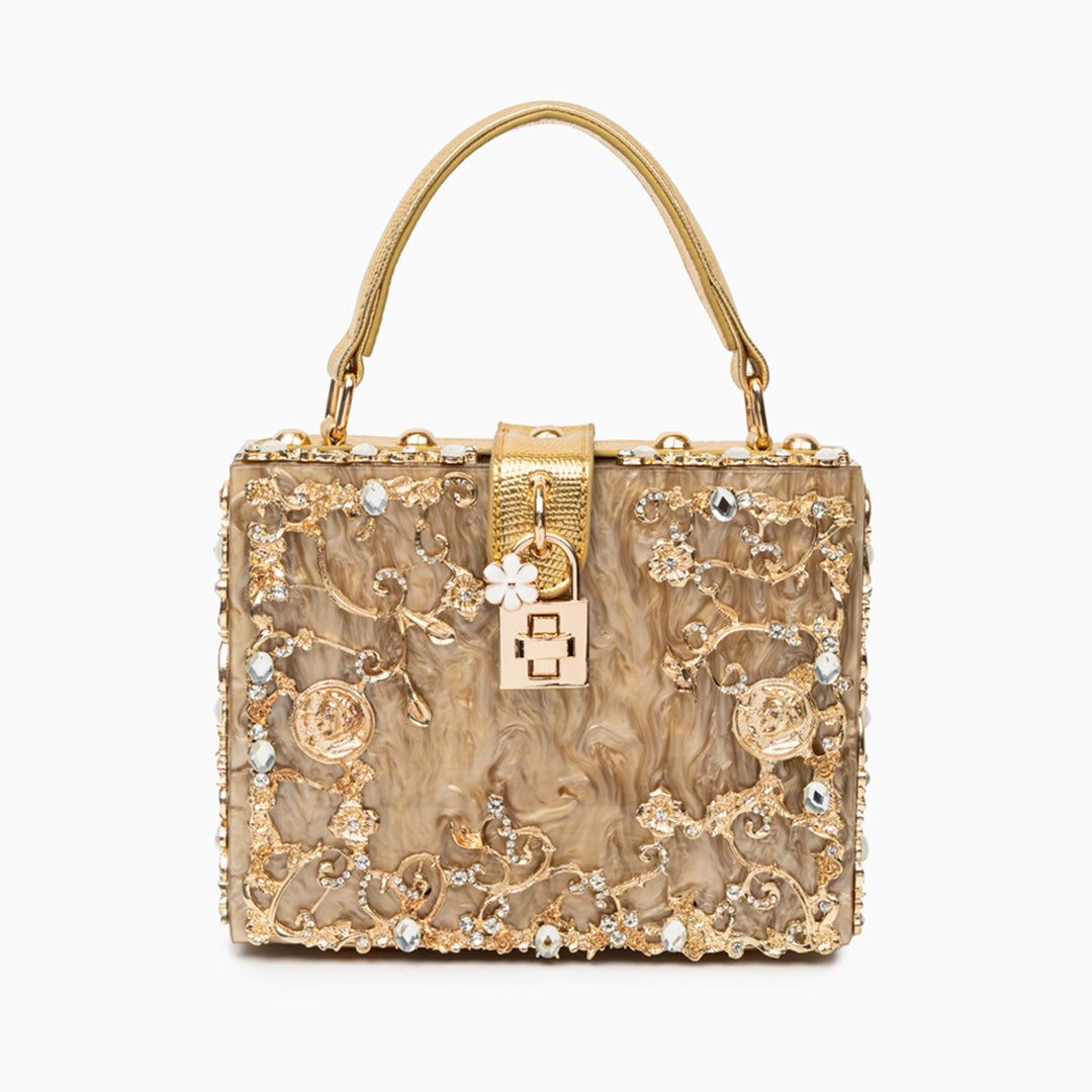 Bolso de Mano Cristal Glow