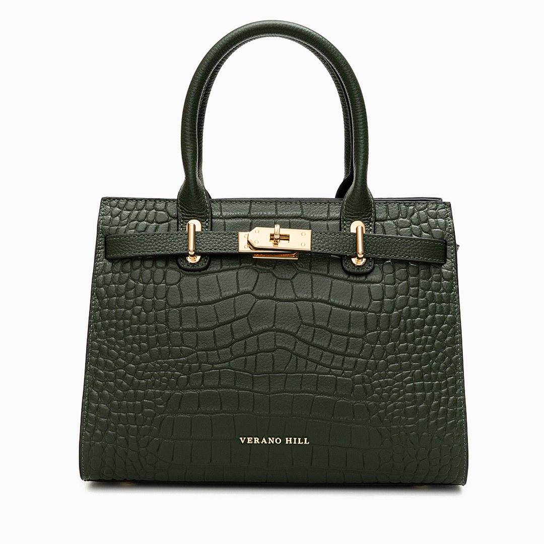 Bolso de Piel de Cocodrilo Verano Hill