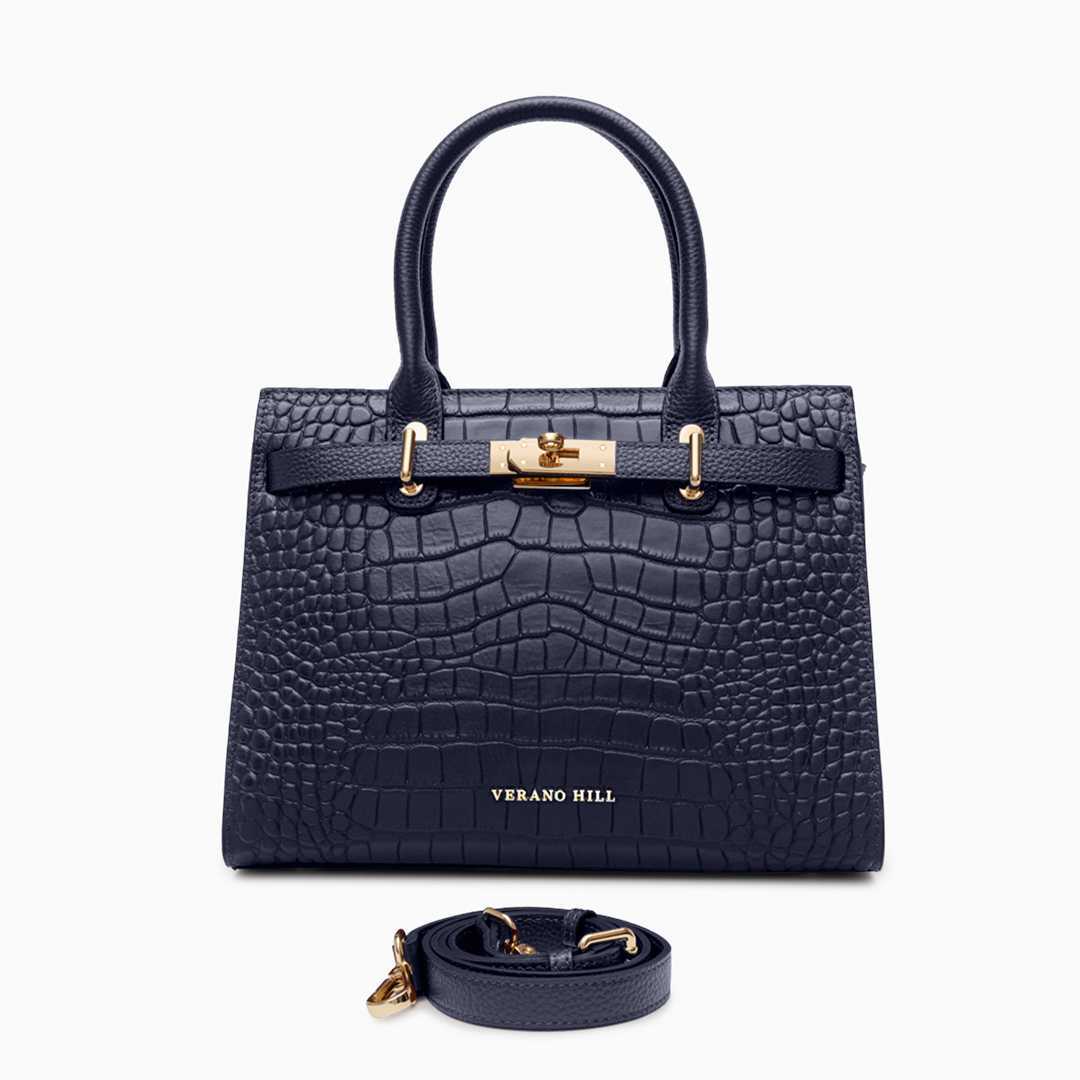 Bolso de Piel de Cocodrilo Verano Hill