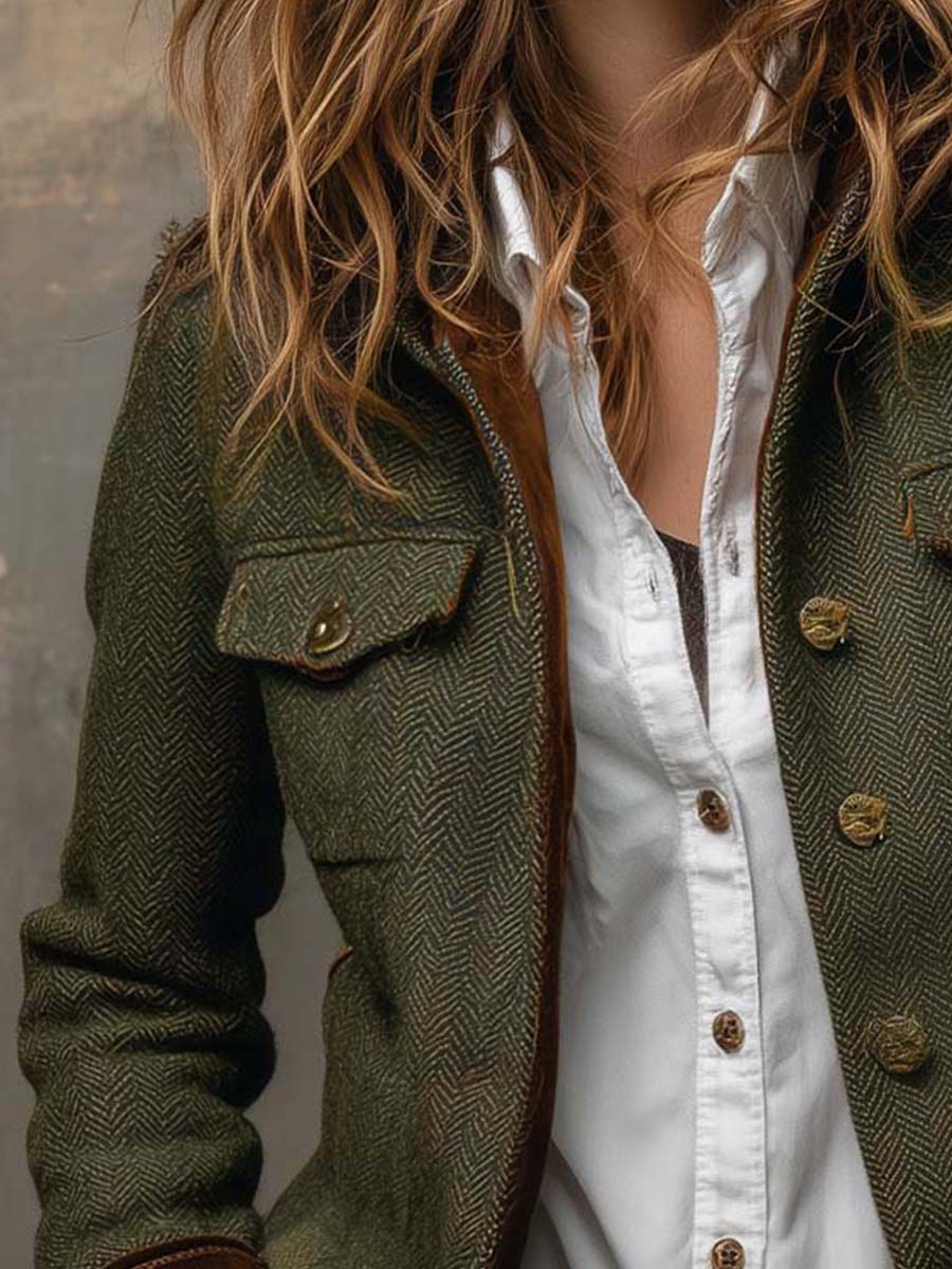 Chaqueta Vintage Estructurada Honorie