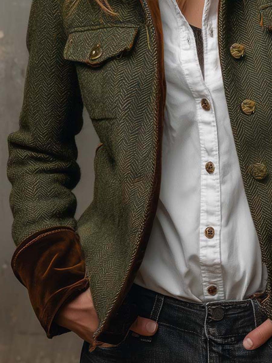 Chaqueta Vintage Estructurada Honorie