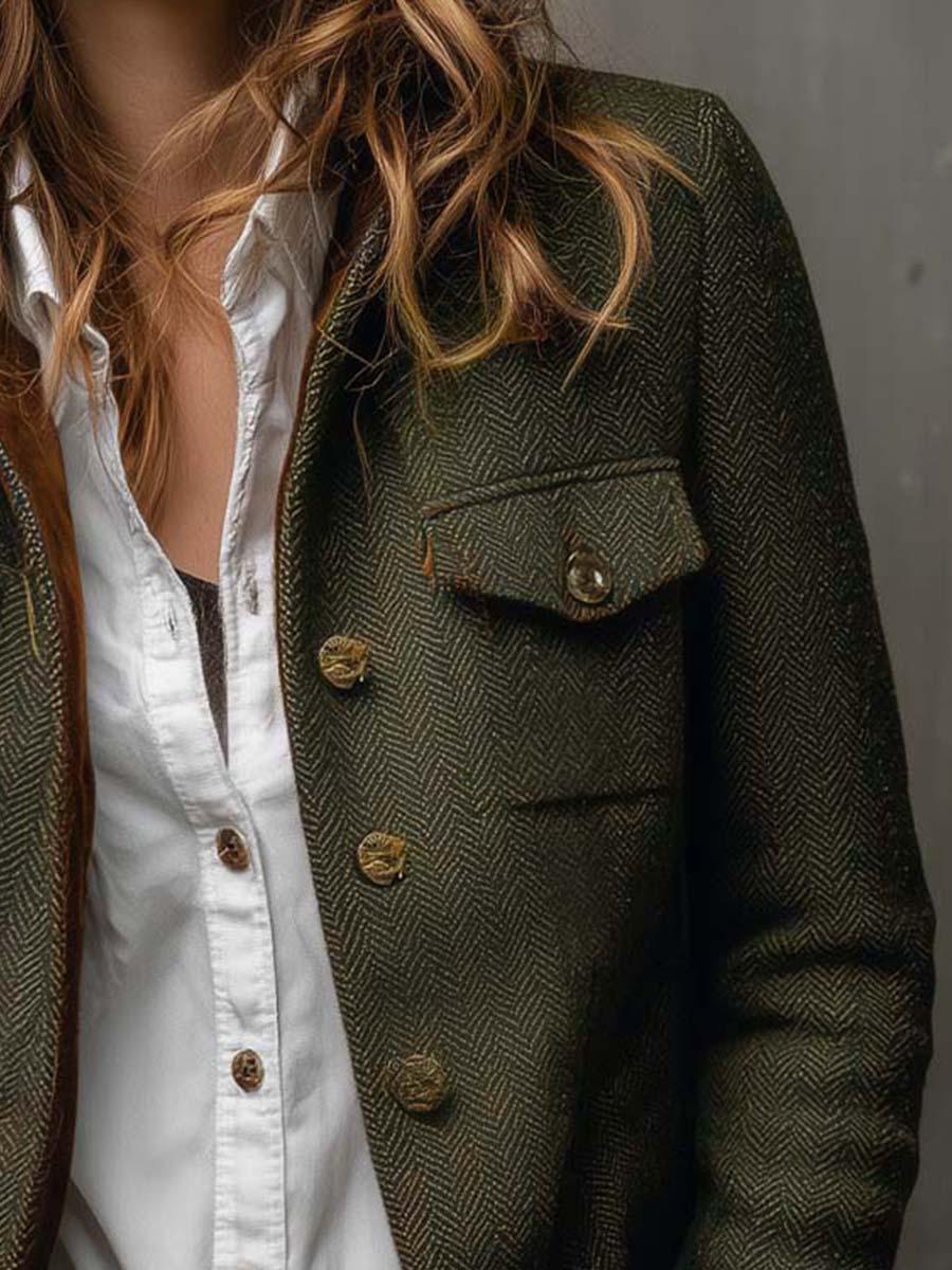 Chaqueta Vintage Estructurada Honorie