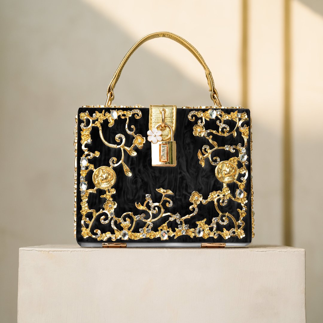 Bolso de Mano Cristal Glow