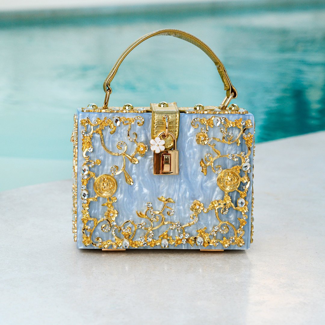Bolso de Mano Cristal Glow