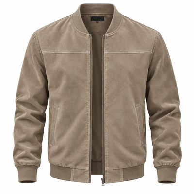 Carl-Chaqueta Gamuza para Hombre Casual