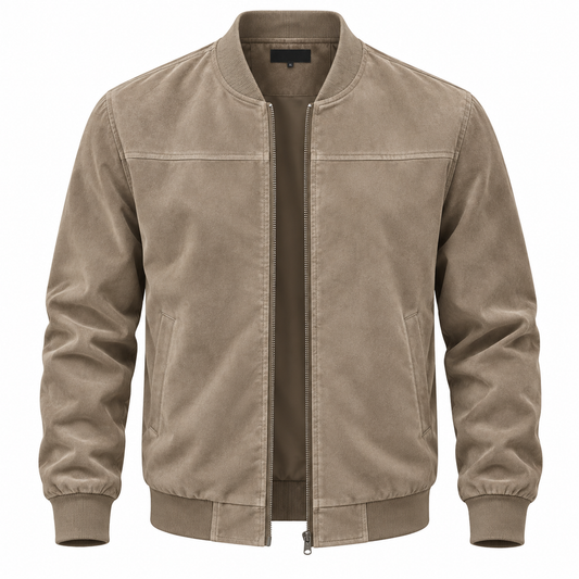 Carl-Chaqueta Gamuza para Hombre Casual