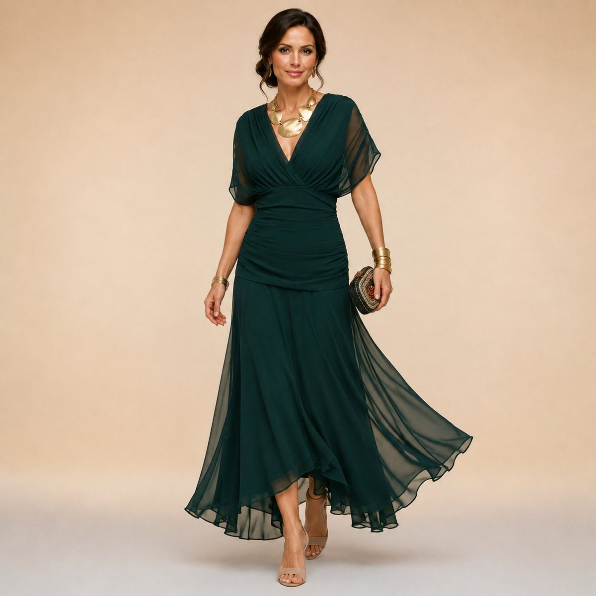 Tracey | Vestido largo elegante