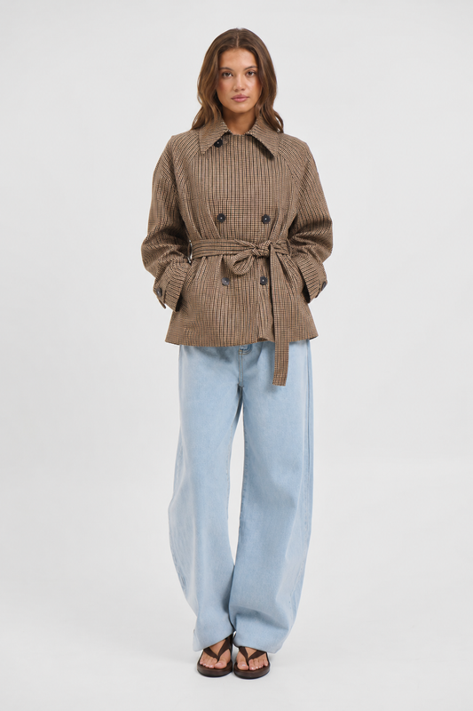 Gabardina a Cuadros Montclair