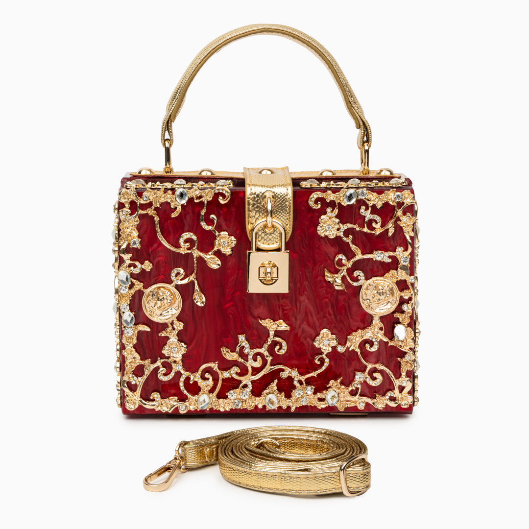 Bolso de Mano Cristal Glow