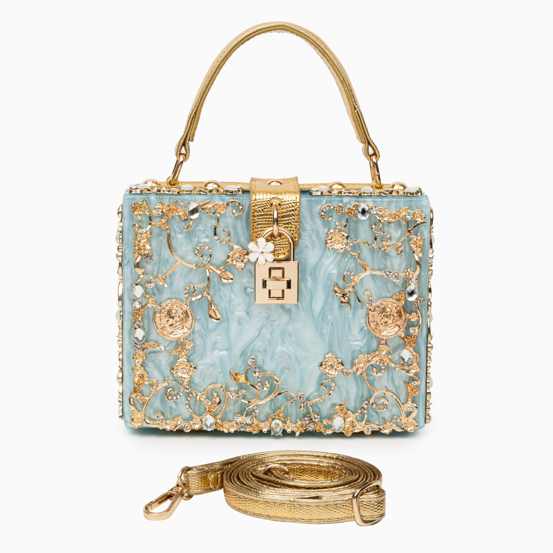 Bolso de Mano Cristal Glow