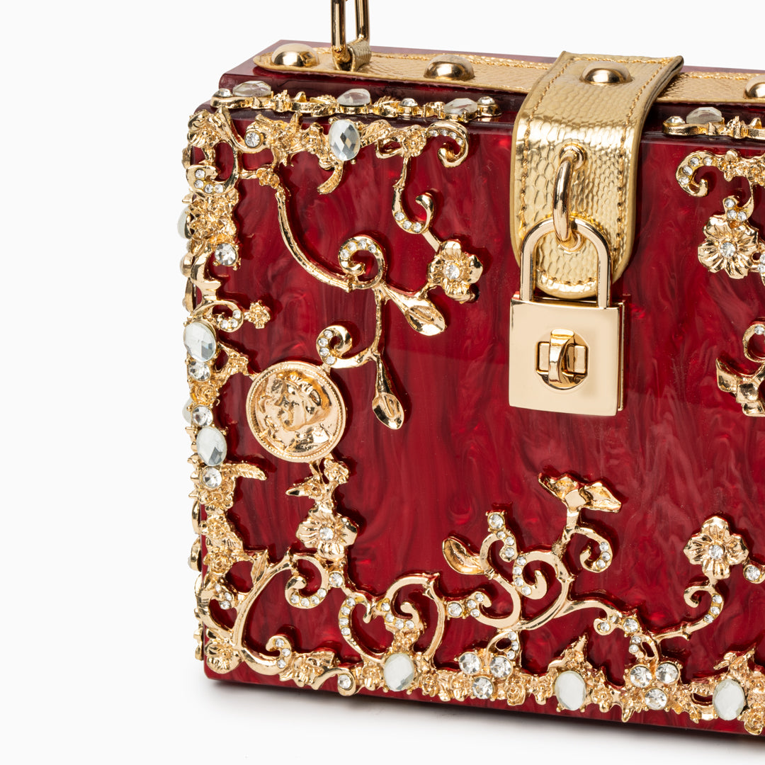 Bolso de Mano Cristal Glow