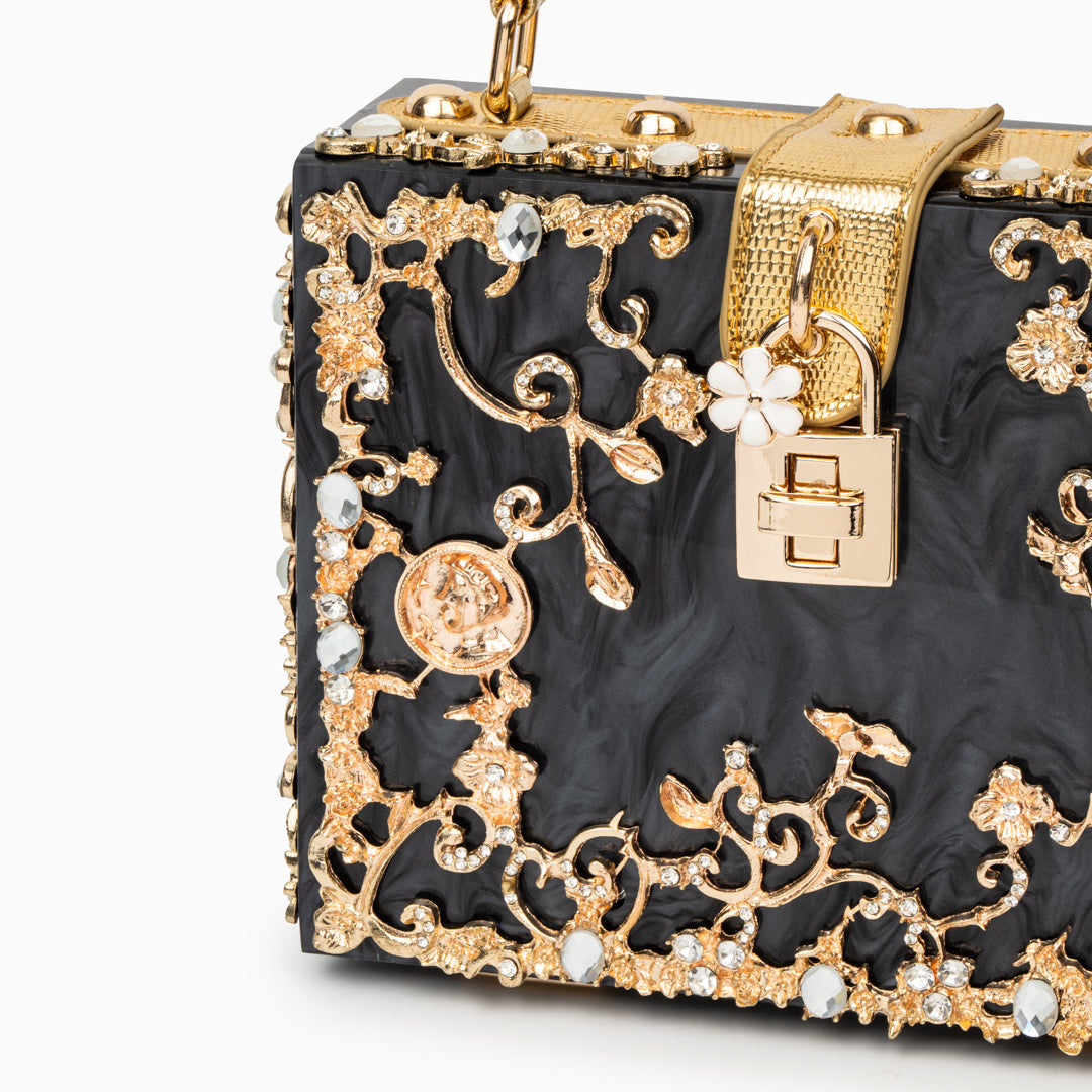 Bolso de Mano Cristal Glow