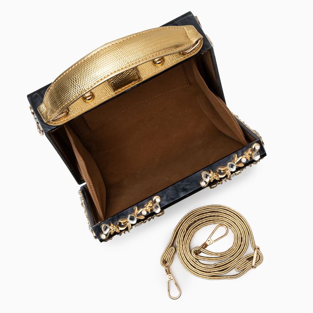 Bolso de Mano Cristal Glow