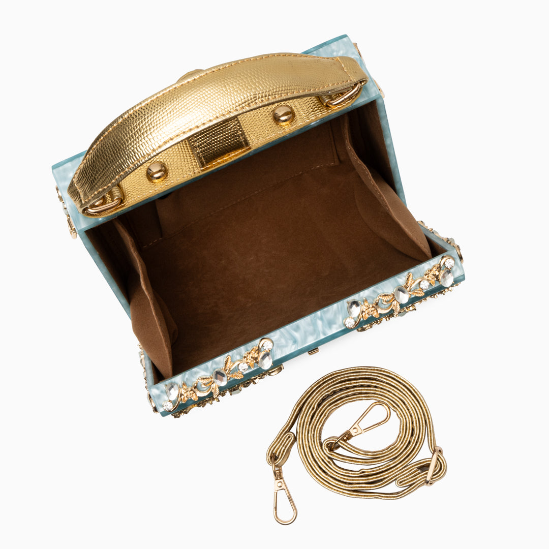 Bolso de Mano Cristal Glow