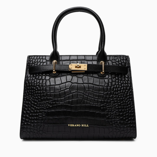 Bolso de Piel de Cocodrilo Verano Hill