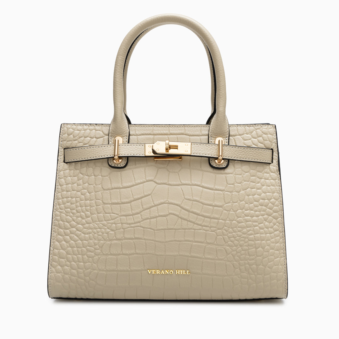 Bolso de Piel de Cocodrilo Verano Hill