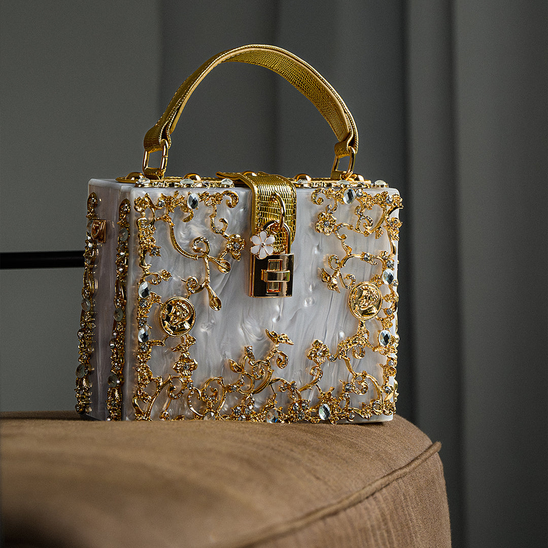 Bolso de Mano Cristal Glow