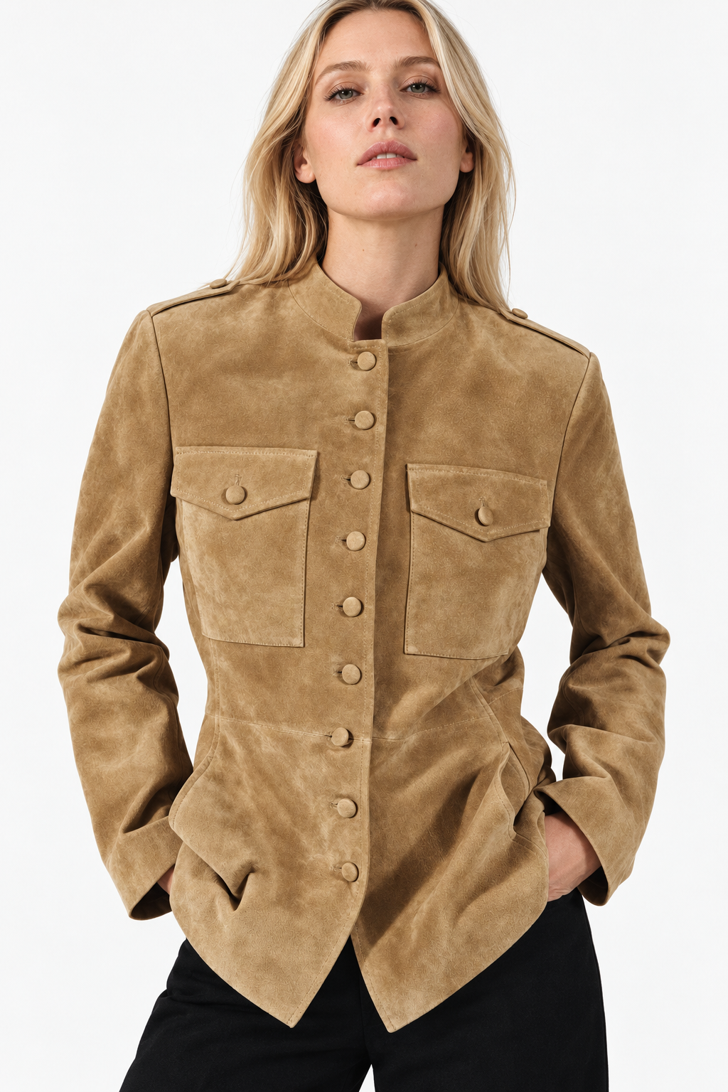 Chaqueta de Ante Valmont