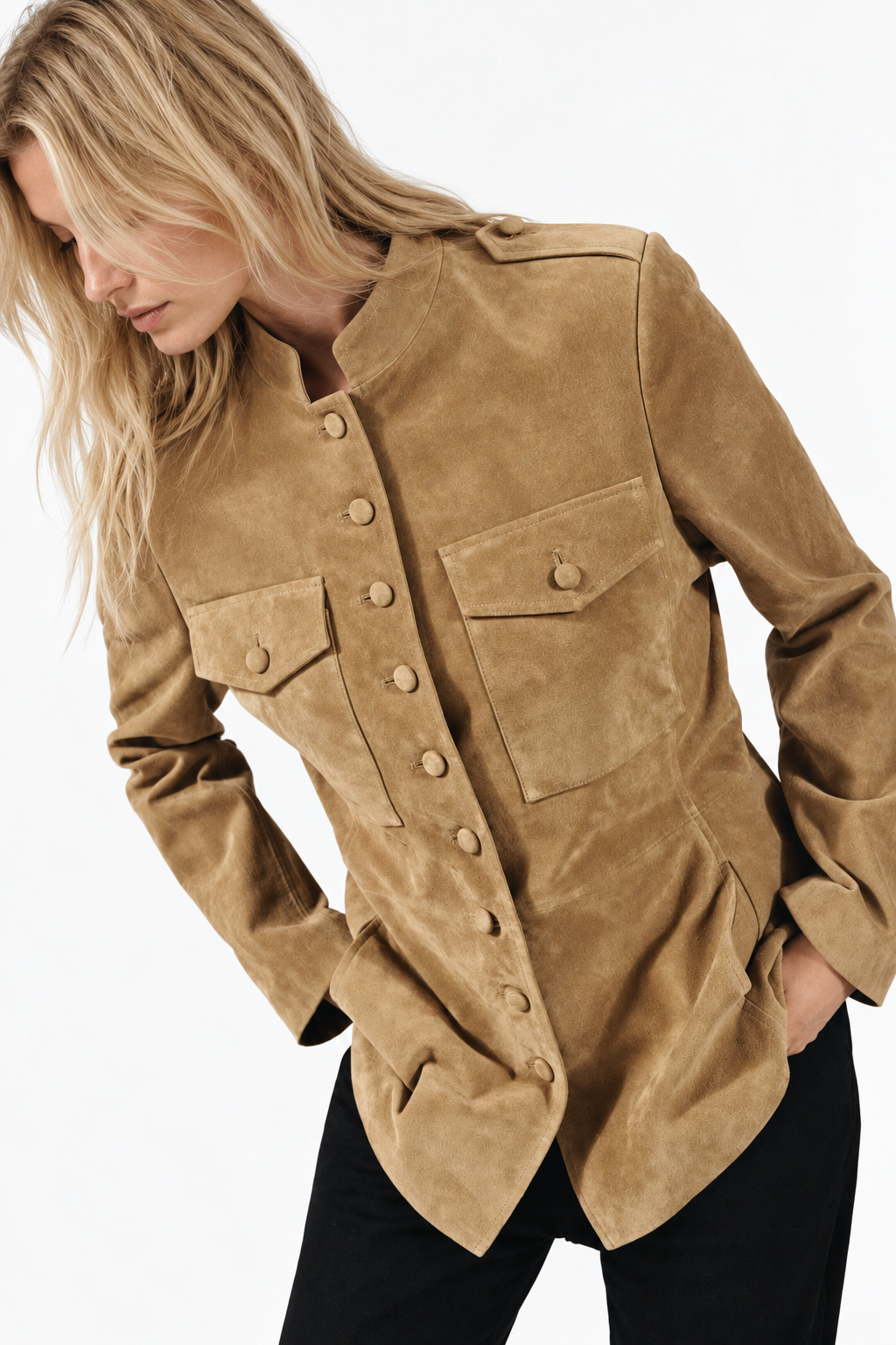 Chaqueta de Ante Valmont